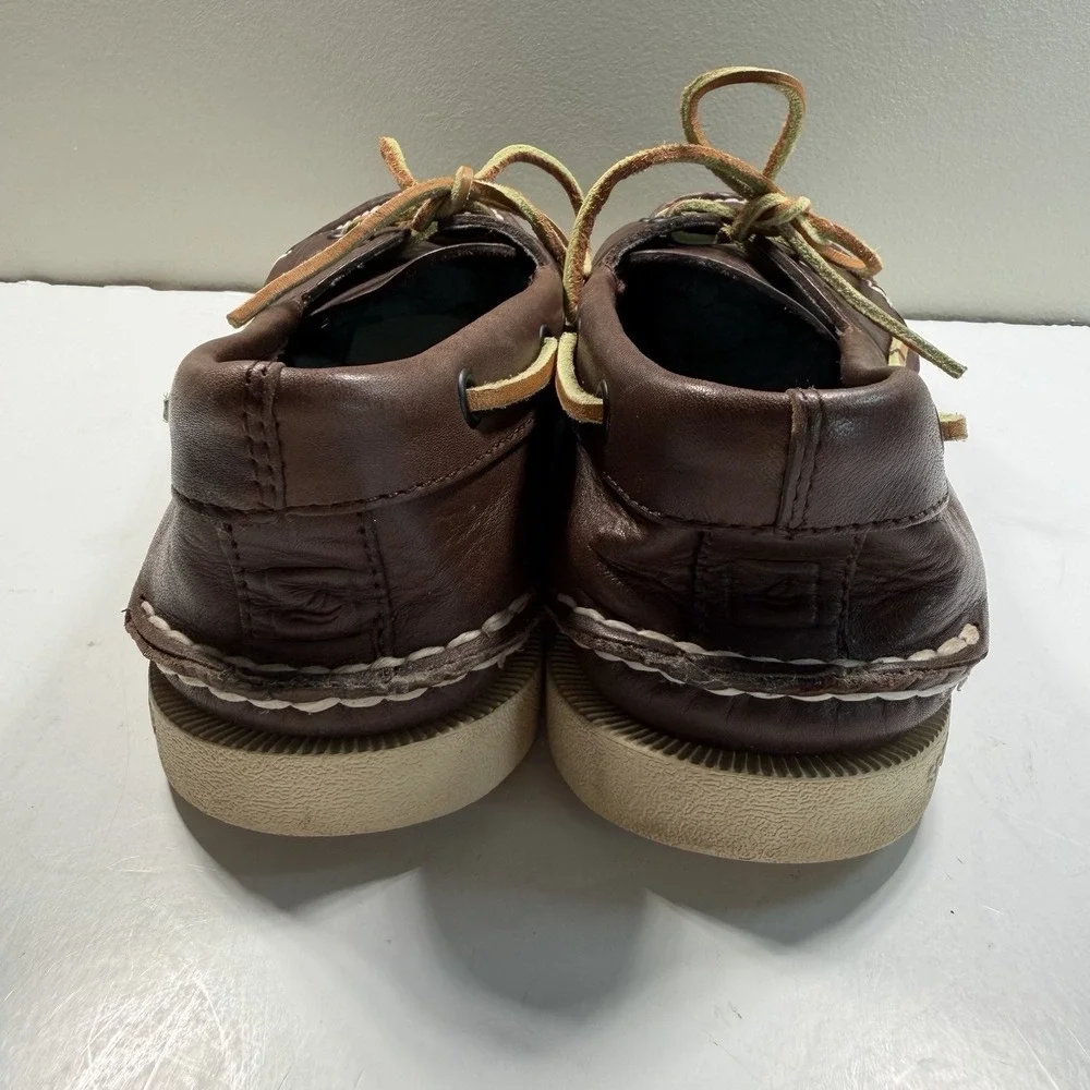 Sperry Men's Leather Boat Shoes Loafers 8.5 Brown